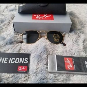 New Ray Ban hexagonal sunglasses